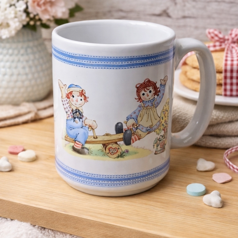 🔥Raggedy Ann‎ & Andy  Mug   -   Houston Harvest